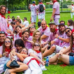  Camping Running Of The Bulls